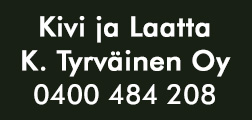 Kivi ja Laatta K. Tyrväinen Oy logo